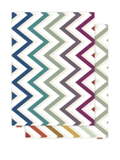 Missoni Watamu Placemats (set Of Two) In Multi