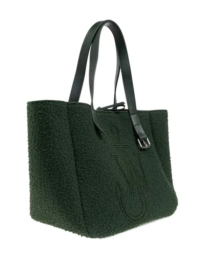 Jw Anderson Belt Shopper Bag In Green