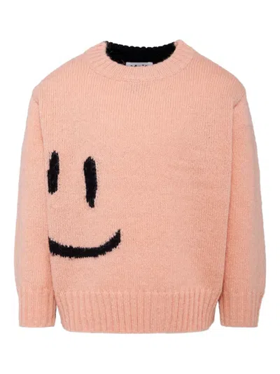 笑脸提花毛衣
