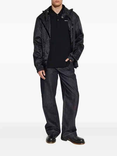 Alexander Mcqueen Lightweight Jacket With Detachable-hood In Black