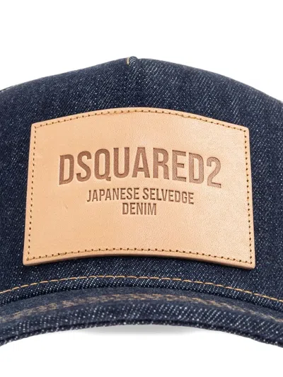Dsquared2 Baseball Cap In Blue