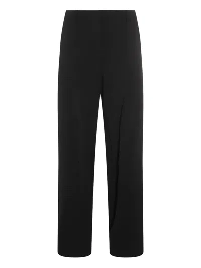 Jean Paul Gaultier Everyday Trousers With Belt Loops And Pockets In Black