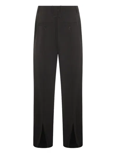 Jean Paul Gaultier Everyday Trousers With Belt Loops And Pockets In Black