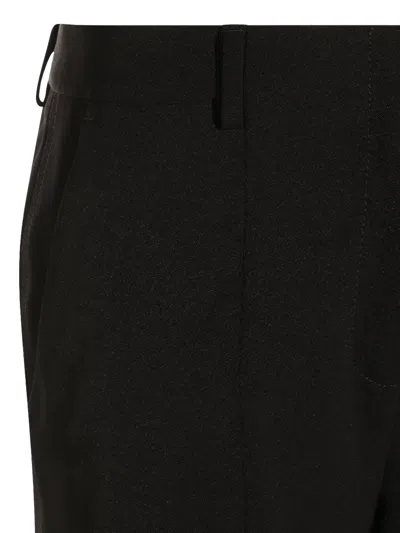 Jean Paul Gaultier Everyday Trousers With Belt Loops And Pockets In Black