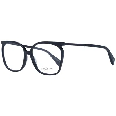 Yohji Yamamoto Unisex Optical Frames In Black