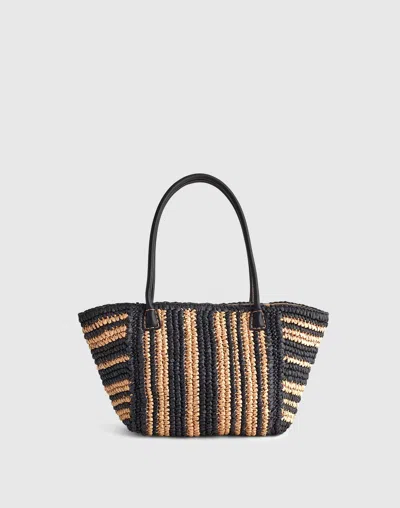 Madewell The Handwoven Leather Medium Tote