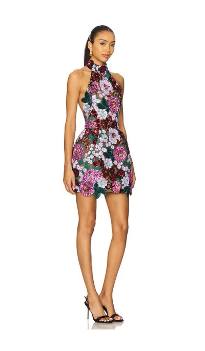 Bronx And Banco Deirdre Mini Dress In Multi