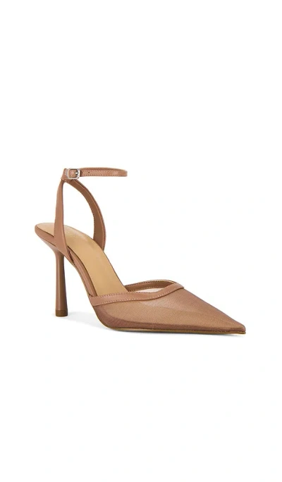 Steve Madden Women's Alliance Mesh Two-piece Pumps In Brown