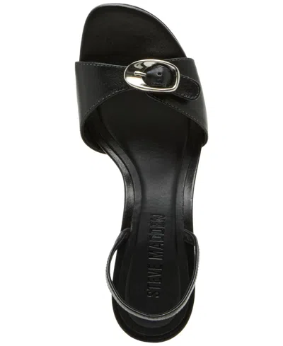 Steve Madden Women's Henrietta Kitten-heel Dress Sandals In Black