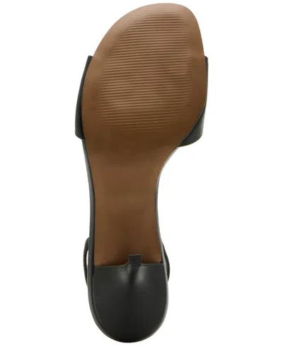 Steve Madden Women's Henrietta Kitten-heel Dress Sandals In Black