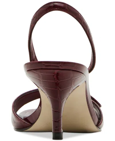 Steve Madden Women's Henrietta Slingback Sandals In Red