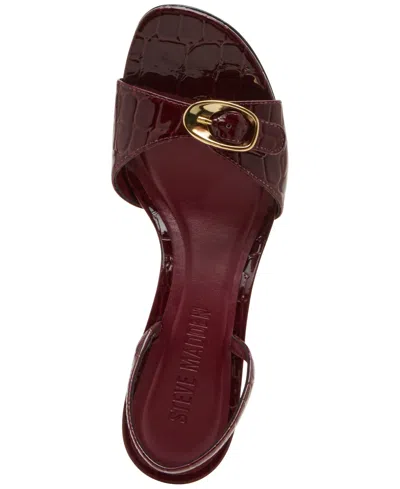 Steve Madden Women's Henrietta Slingback Sandals In Red