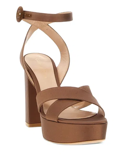 Gianvito Rossi "sabrina" Open Toe Platform Sandals