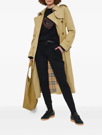 Ps By Paul Smith Ps Paul Smith Swirl Heart Cotton Sweatshirt In Black