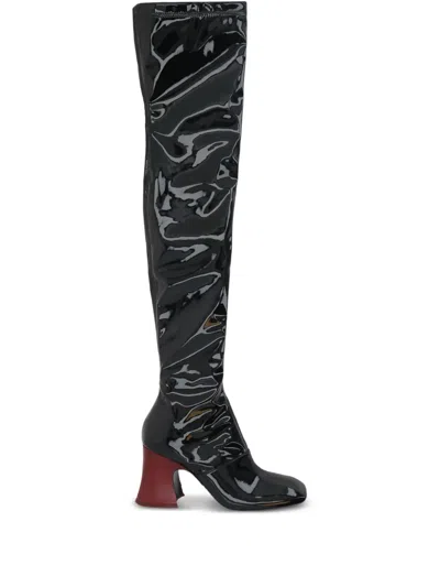 Chloé Janis Over-the-knee Boots In Black In Black