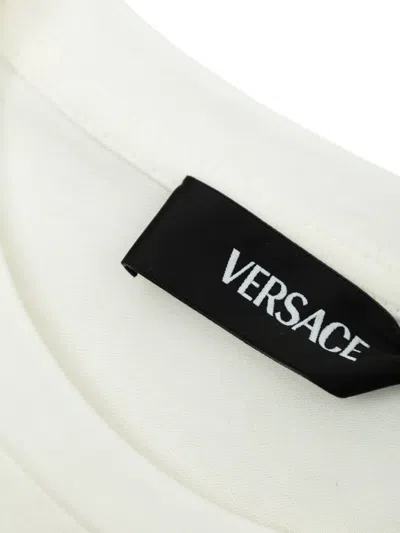 Versace Graphic-print T-shirt In White