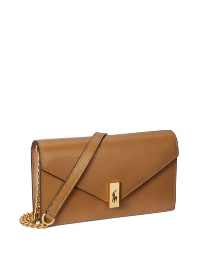 Polo Ralph Lauren Sport Calf Leather Chain Wallet
