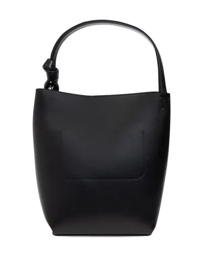 Jw Anderson Croner Bucket Bag In Black