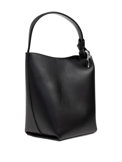 Jw Anderson Croner Bucket Bag In Black