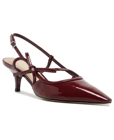 Arezzo Women's Tessa Mid Stiletto Pointy Toe Pumps In Burgundy
