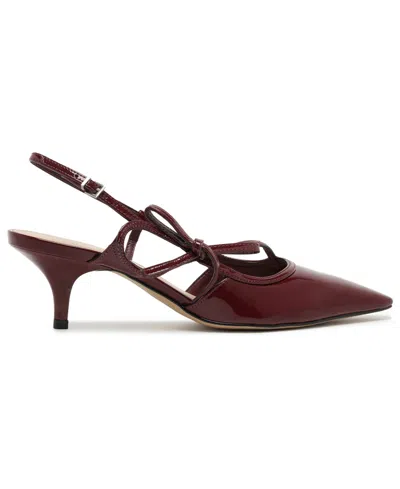 Arezzo Women's Tessa Mid Stiletto Pointy Toe Pumps In Burgundy
