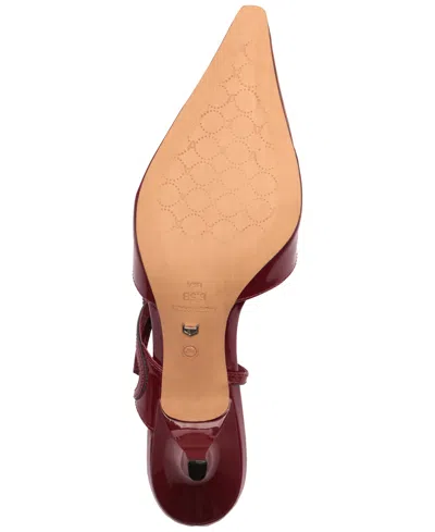 Arezzo Women's Tessa Mid Stiletto Pointy Toe Pumps In Burgundy