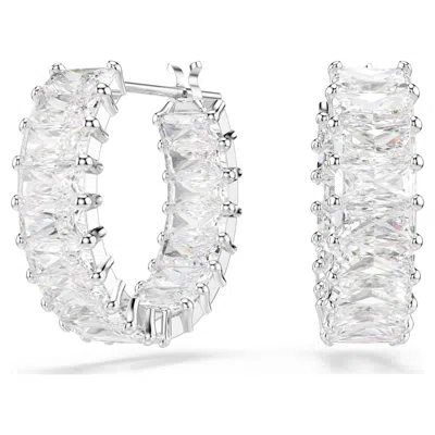 Swarovski Matrix Hoop Earrings