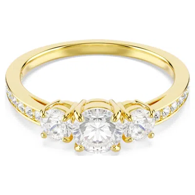 Swarovski Stilla Attract Ring In Gold