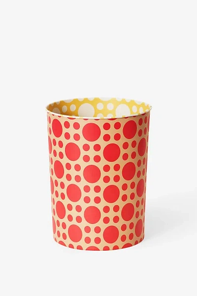 Areaware Pattern Waste Bin In Ring At Urban Outfitters In Red