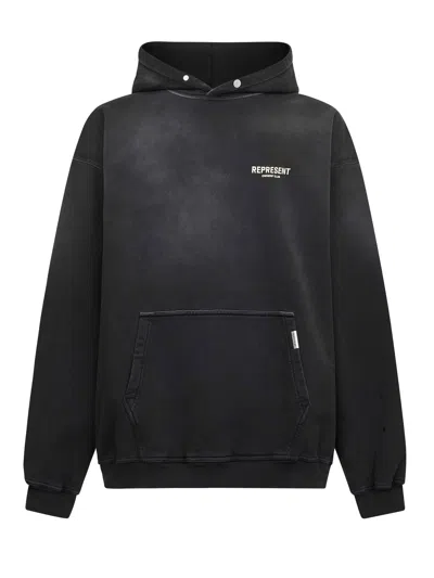 Represent Owners Club Hoodie In Black