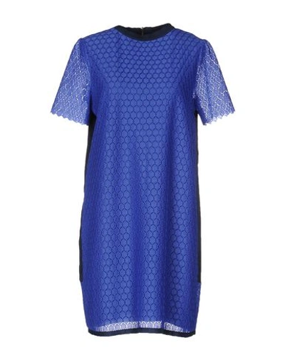 Shop Band Of Outsiders Short Dress In Blue