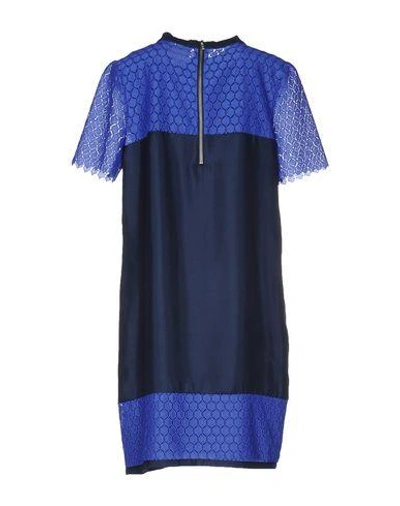 Shop Band Of Outsiders Short Dress In Blue