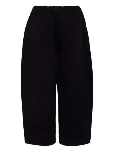Marni Kids Pants With Elasticated Waist In Black