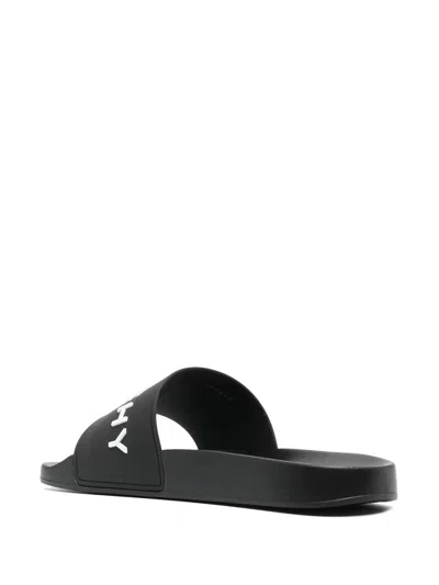 Givenchy Man Sandals Black Size 8 Thermoplastic Polyurethane