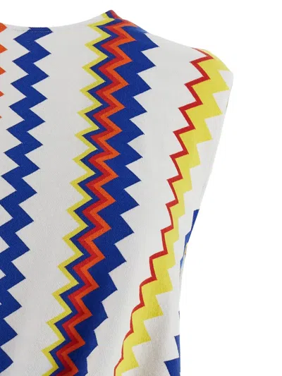 Missoni Multicolor Peplos Dress
