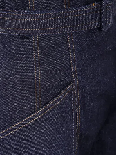 Self-portrait Denim Bandeau Midi Dress