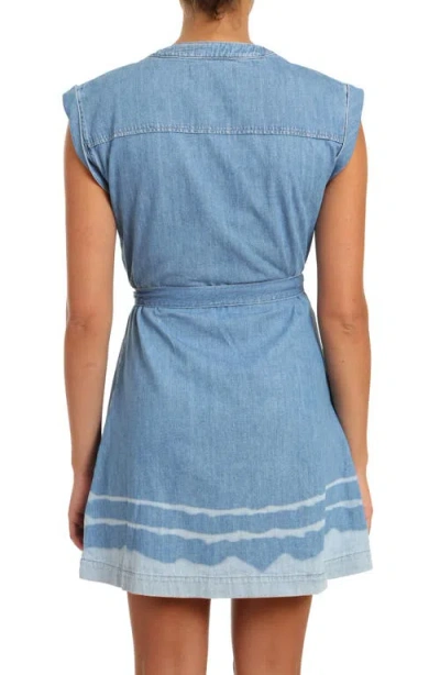 Mavi Jeans Carrie Denim Wrap Minidress