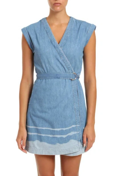 Mavi Jeans Carrie Denim Wrap Minidress