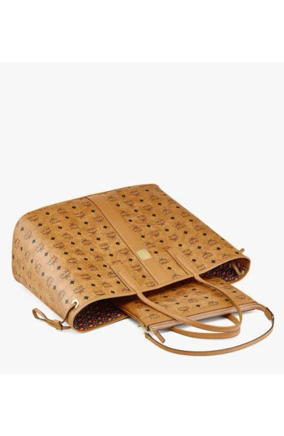 Mcm Liz Large Reversible Visetos Shopper Tote Bag