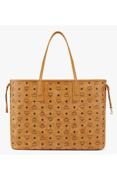 Mcm Liz Large Reversible Visetos Shopper Tote Bag