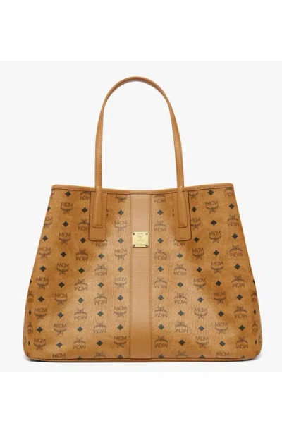 Mcm Liz Large Reversible Visetos Shopper Tote Bag