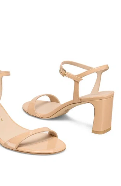 Stuart Weitzman Babette Ankle Strap Sandal In Neutral