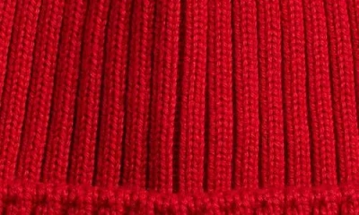 Moncler Wool Hat In Red