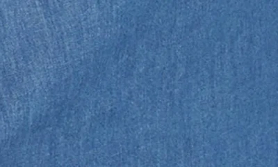 Universal Standard Odeon Long Sleeve Chambray Shirtdress In Blue