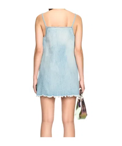 Off-white Off White Women Denim Doll Shorts In Multi