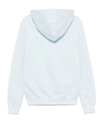 Lanvin Hooded Sweater Pouch Pocket In Blue