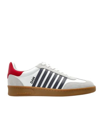 Dsquared2 Low-top Lace-up Sneakers In Multi