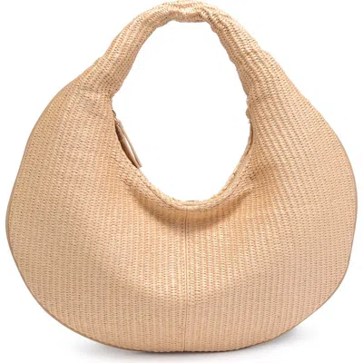 Moda Luxe Farrah Straw Hobo Bag