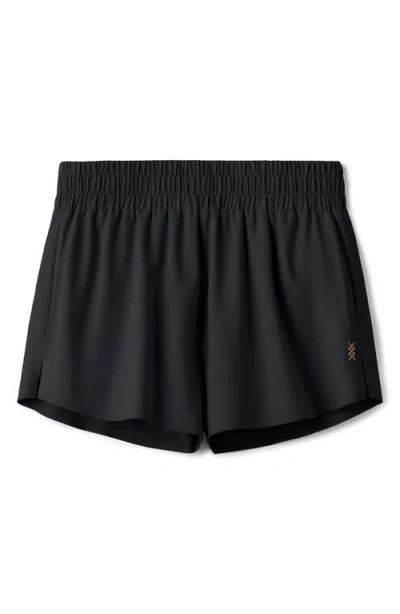 Rhone Mirage 3-inch Lined Recycled Polyester Running Shorts In Black