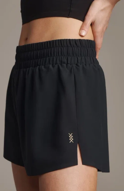 Rhone Mirage 3-inch Lined Recycled Polyester Running Shorts In Black